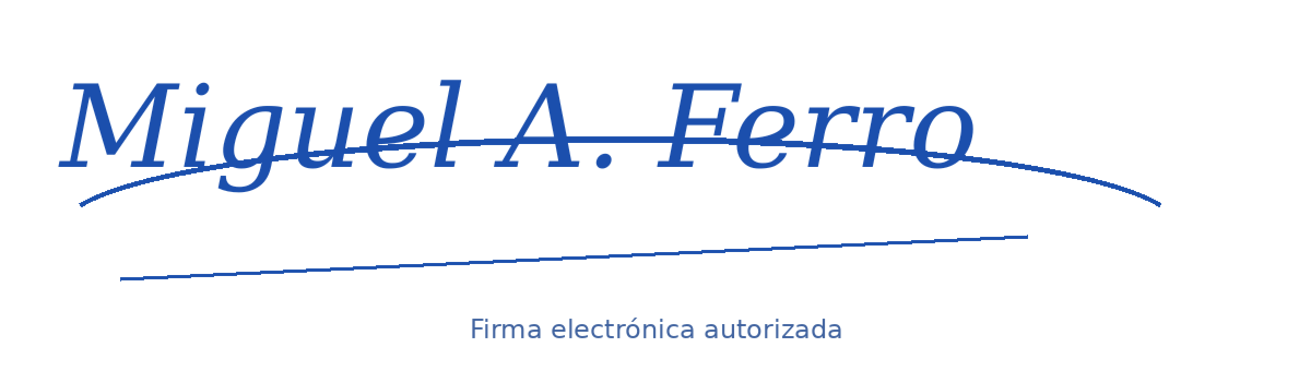 Firma actual